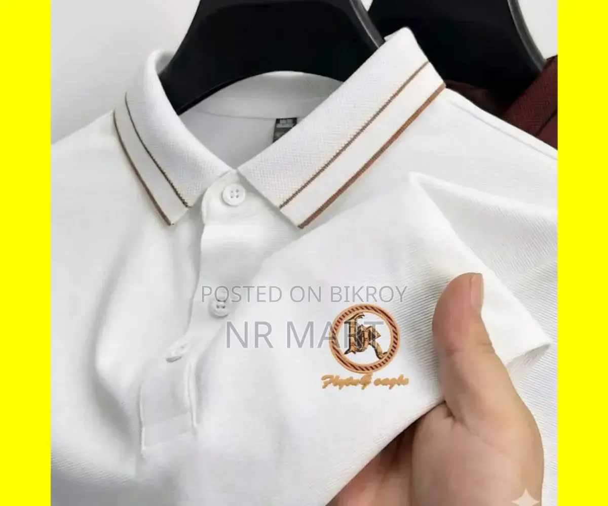 Trendy Premium Polo Shirt with China Sticker