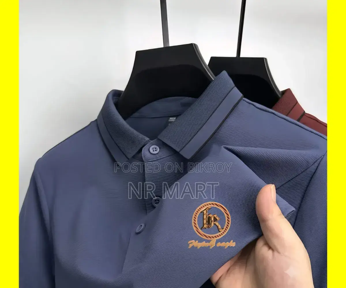 Trendy Premium Polo Shirt with China Sticker