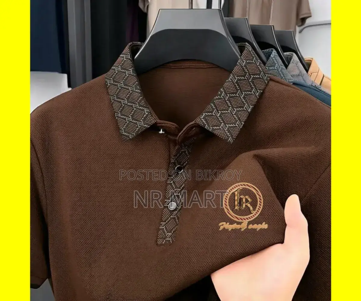 Trendy Premium Polo Shirt with China Sticker