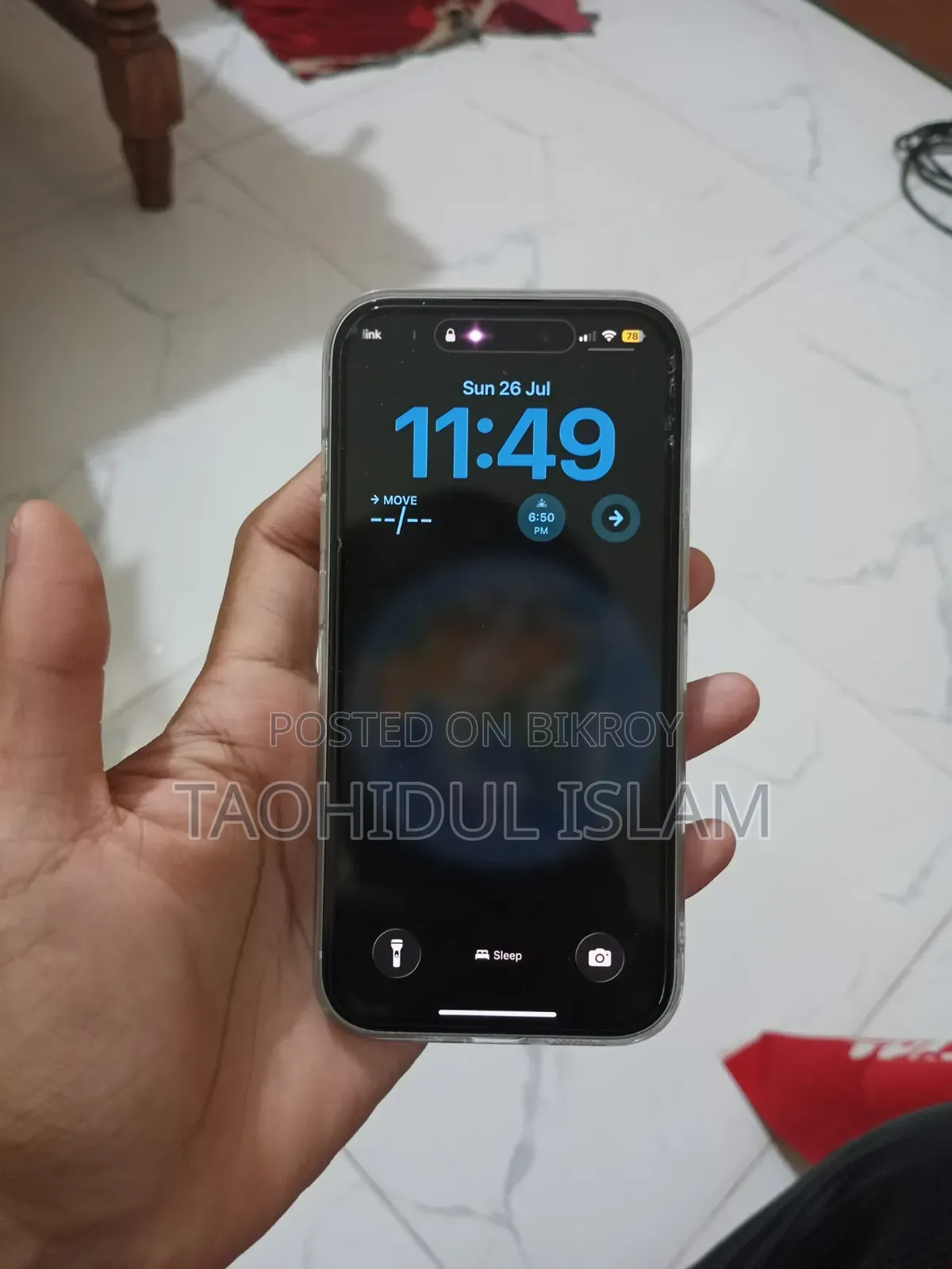 New Apple iPhone 15 128 GB Blue