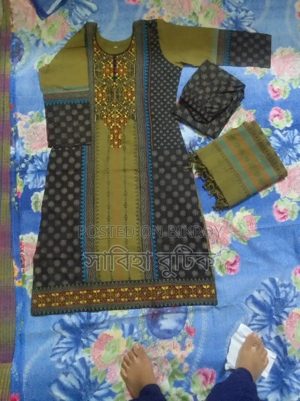 বুটিকের রেডিমেড 3pc