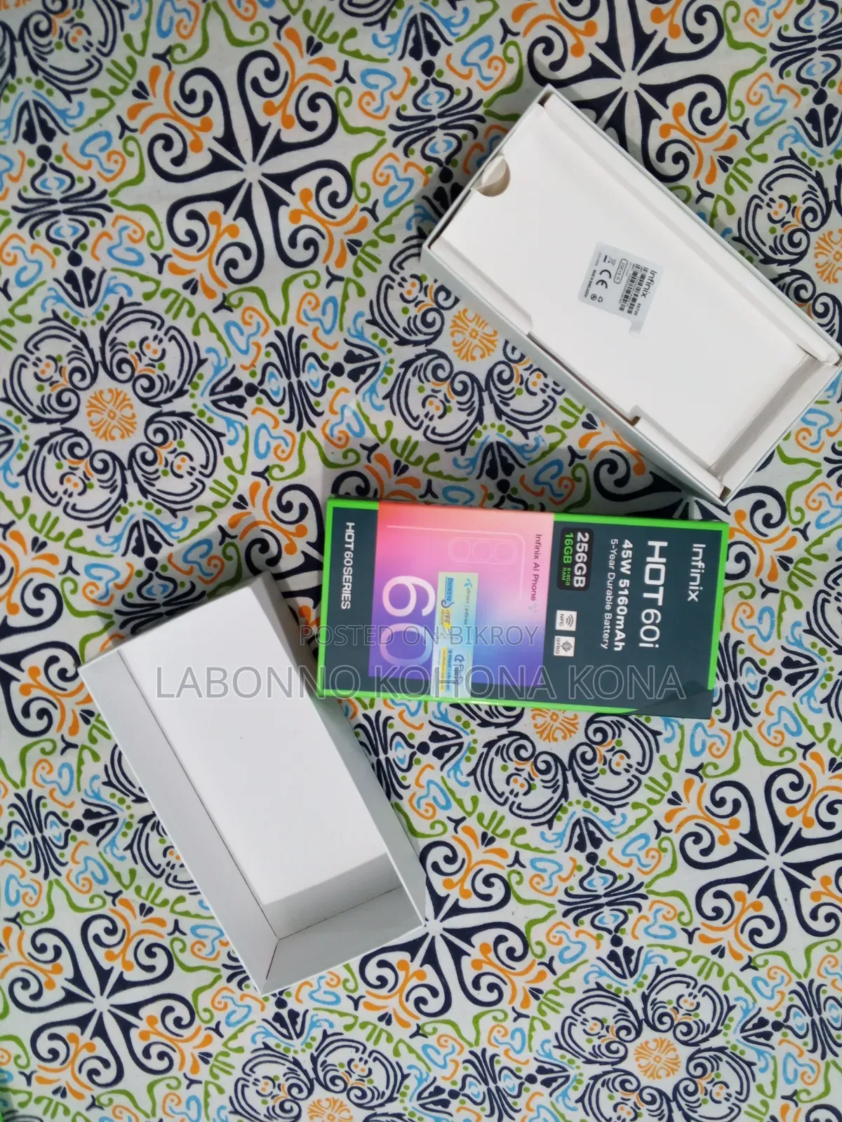 Infinix Hot 60i 256 GB Black