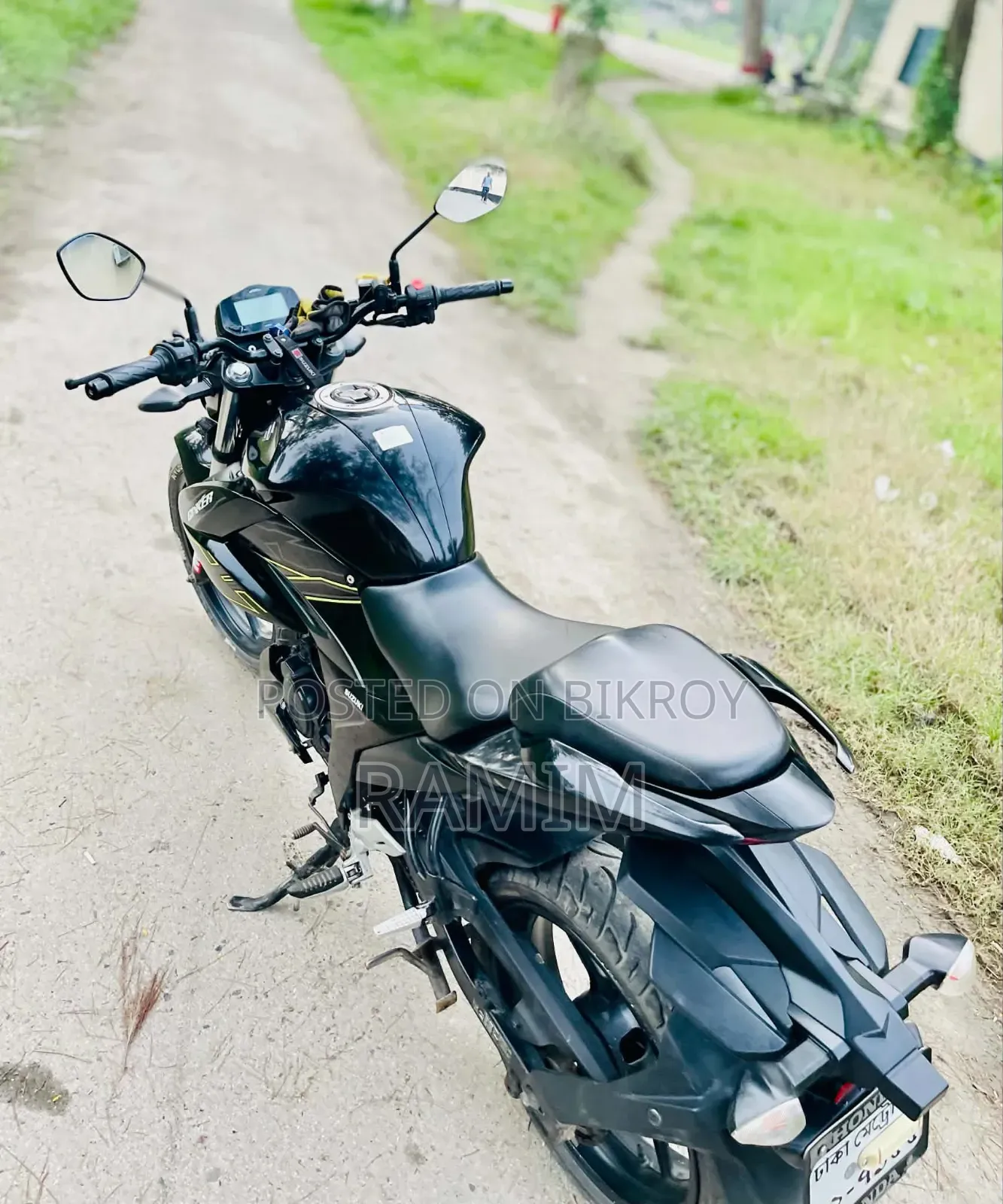 Suzuki Gixxer 2023 Black