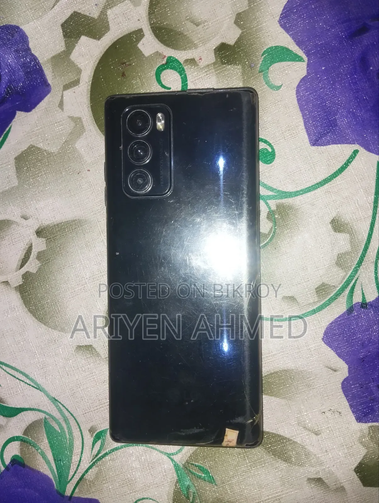 এলজি উইং ৫জি ২৫৬ জিবি ব্ল্যাক