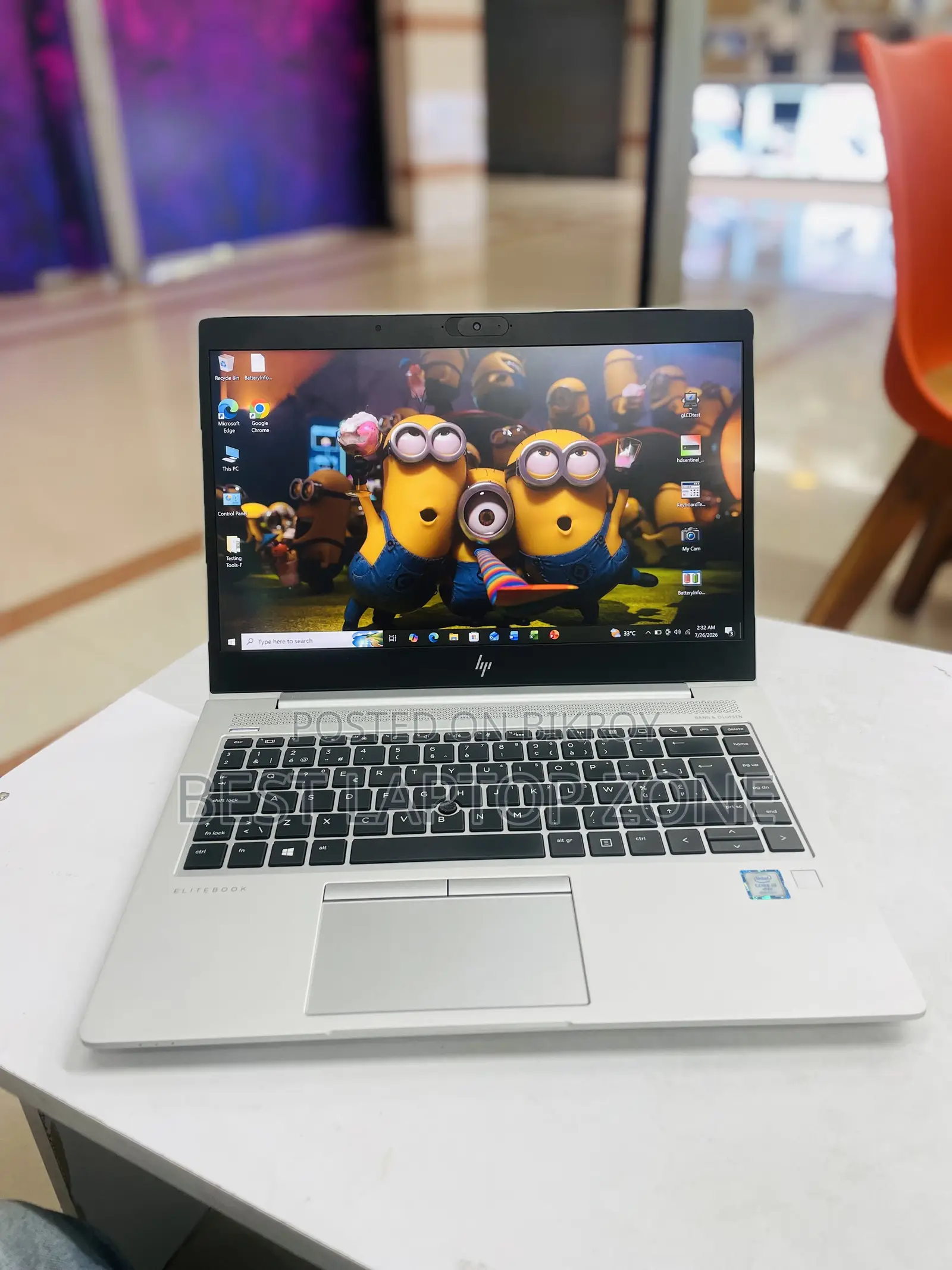 Laptop HP 8GB Intel Core i5 SSD 256GB