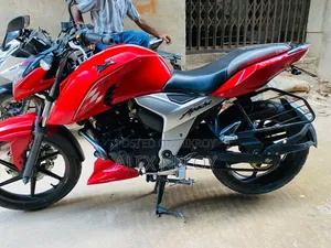 টিভিএস আপাচে ১৬০ ৪ভি ২০২১ লাল