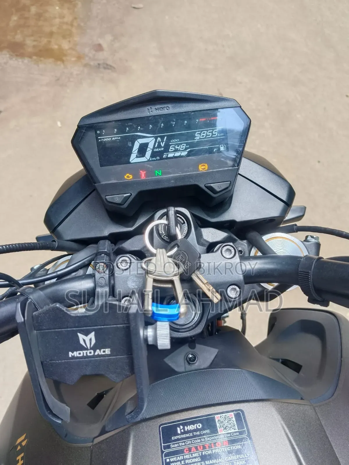Hero Xtreme 160R 2025 Gray