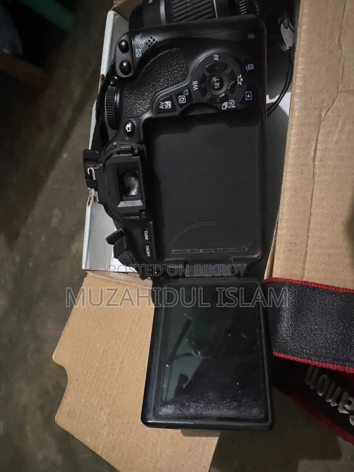 Emergency Sale – Canon EOS 600D DSLR Camera
