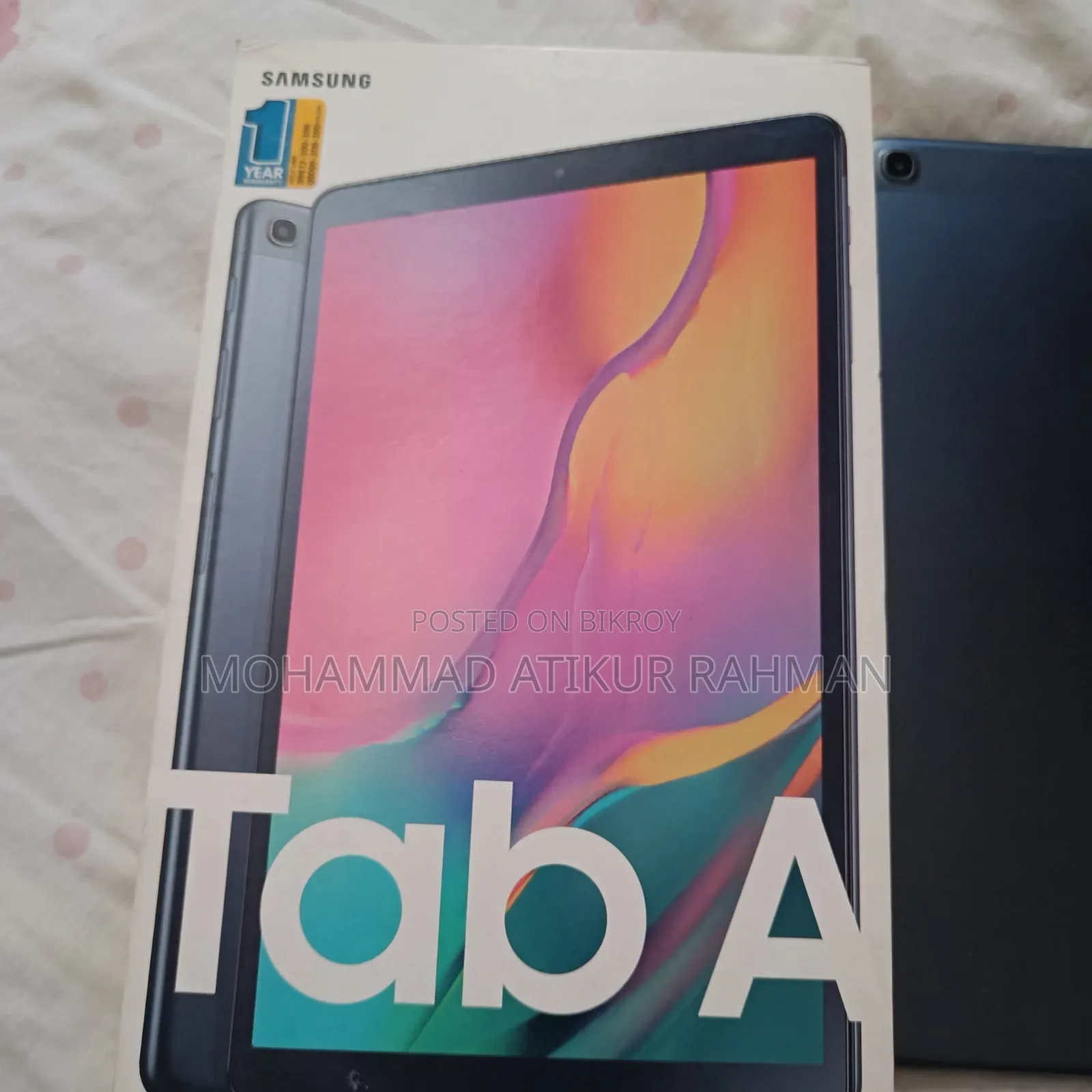 স্যামসাং গ্যালাক্সি ট্যাব এ ১০.১ (২০১৯) ৩২ জিবি ব্ল্যাক