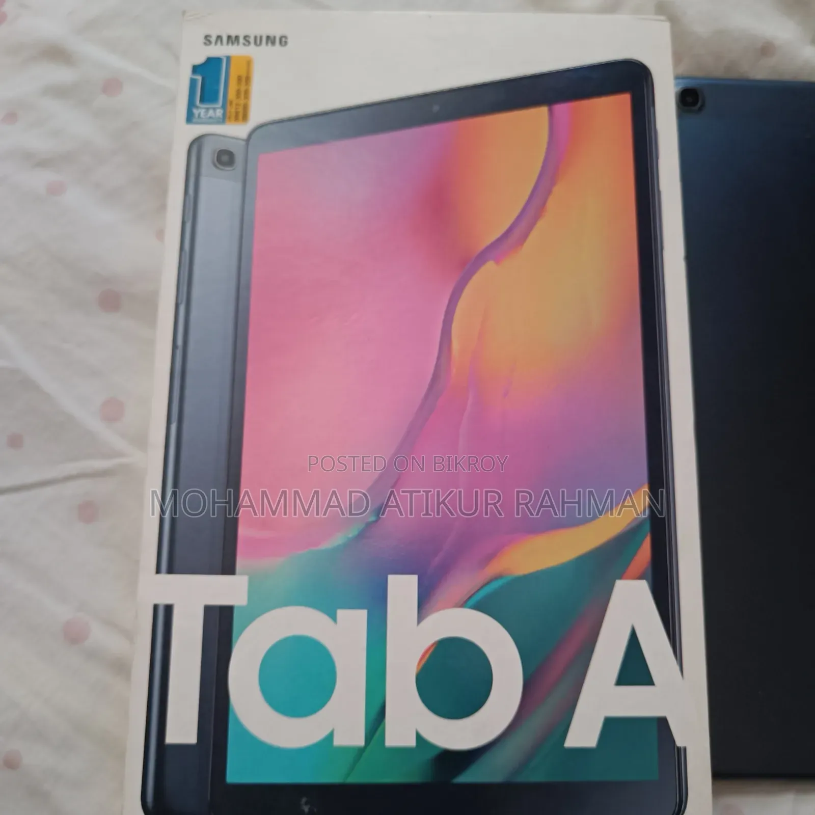 স্যামসাং গ্যালাক্সি ট্যাব এ ১০.১ (২০১৯) ৩২ জিবি ব্ল্যাক