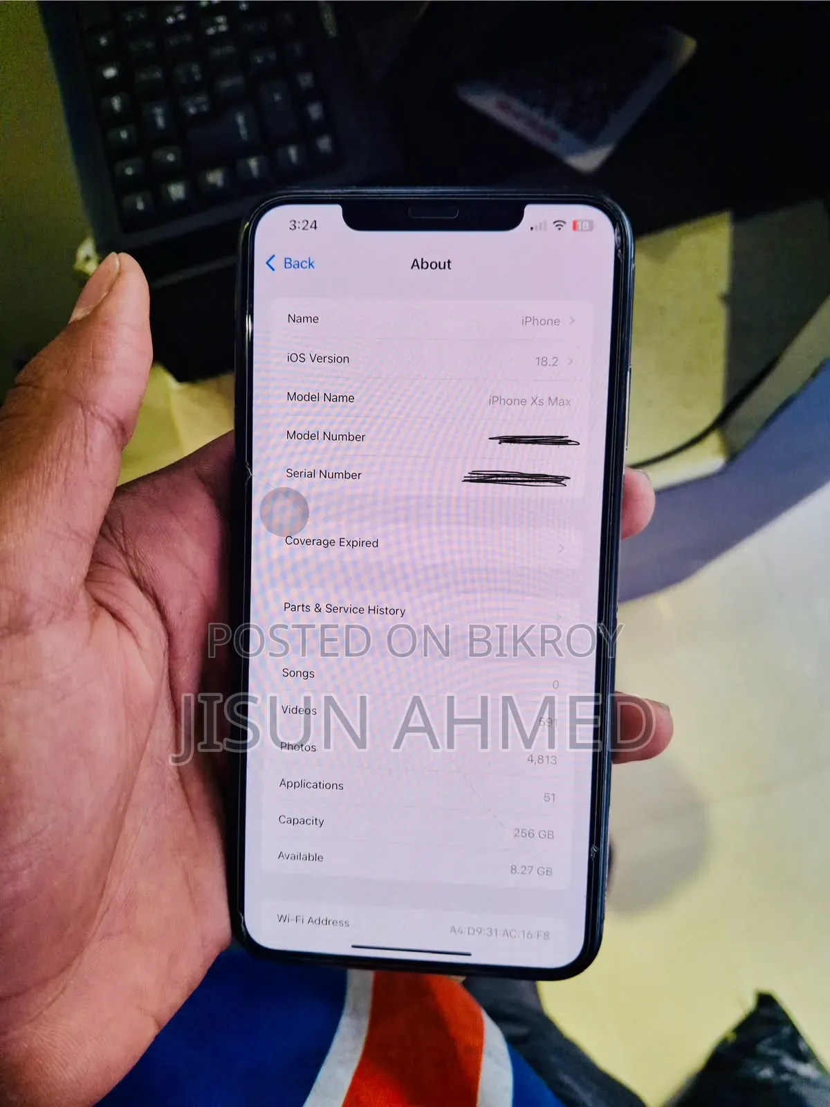 Apple iPhone XS Max 256 GB Gray