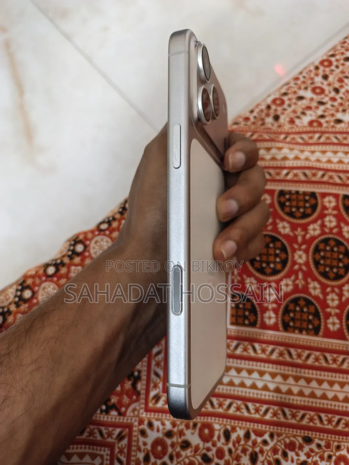 অ্যাপল আইফোন ১৭ প্রো ম্যাক্স ২৫৬ জিবি সিলভার