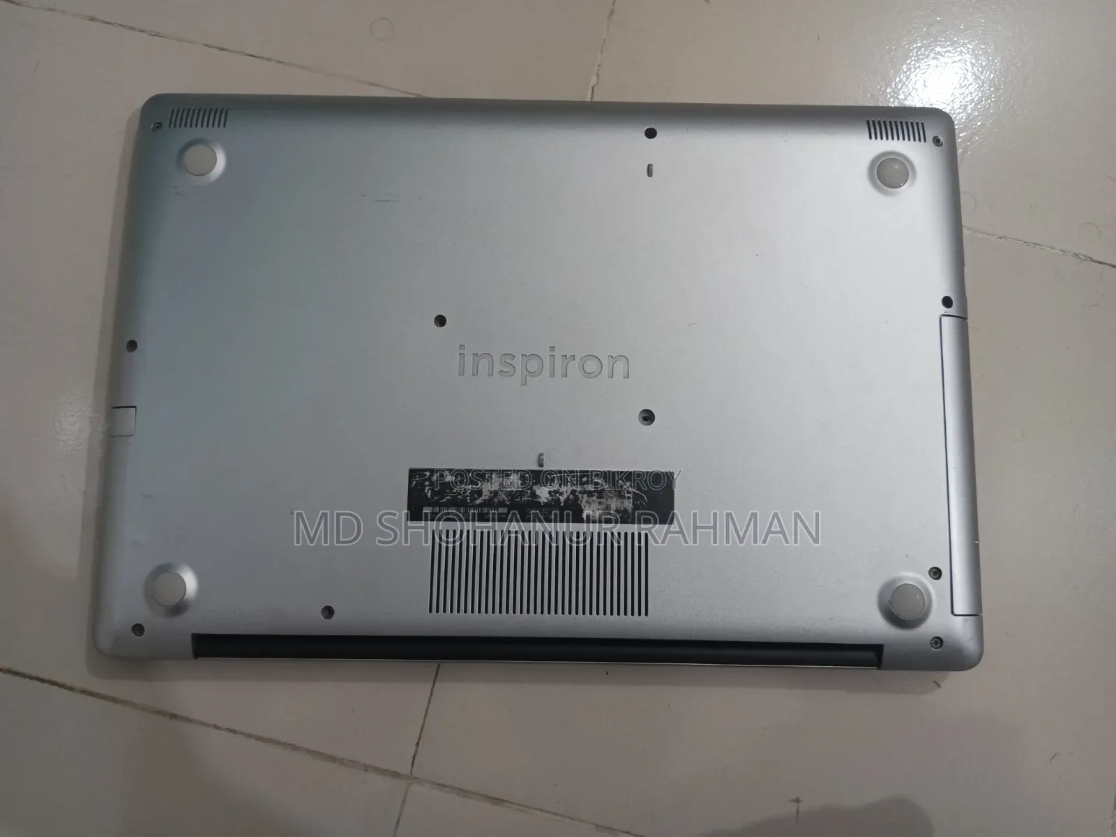 ল্যাপটপ ডেল ইন্সপায়রন ১৫ ১২ জিবি ইন্টেল কোর আই৫ এইচডিডি ১টি
