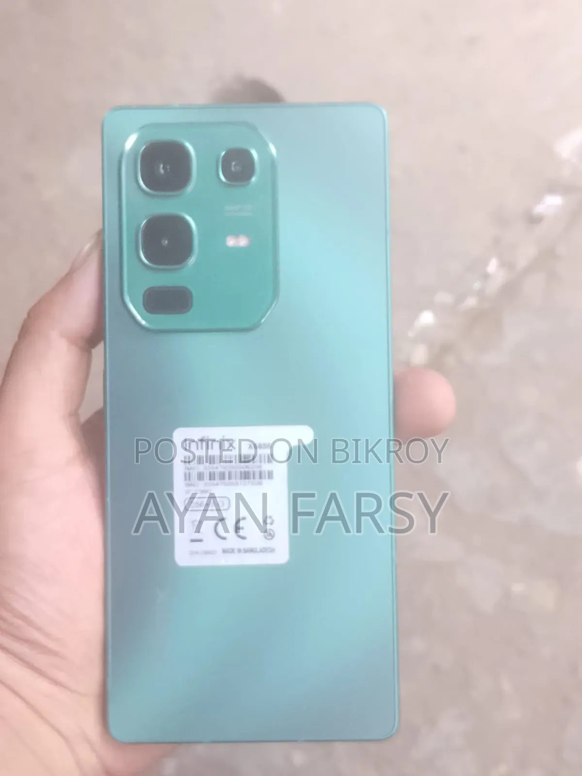 Infinix Note 50s 256 GB Blue