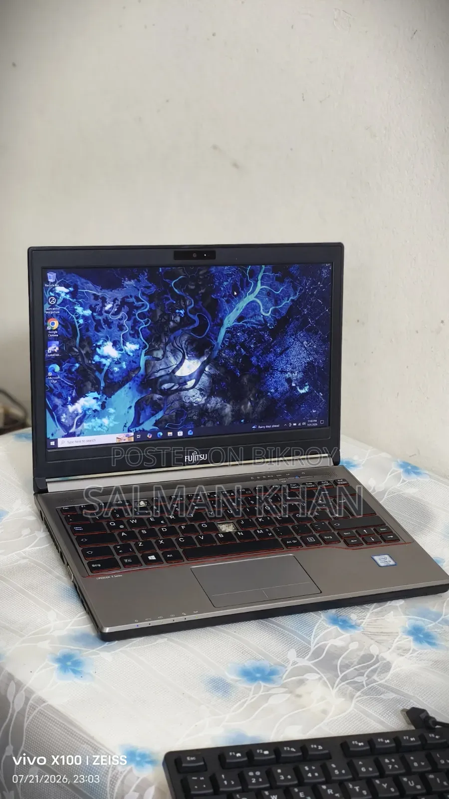 Laptop Fujitsu Lifebook E746 8GB Intel Core i5 SSD 256GB