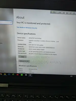Laptop Lenovo ThinkPad X1 Carbon 8GB Intel Core i5 SSD 256GB