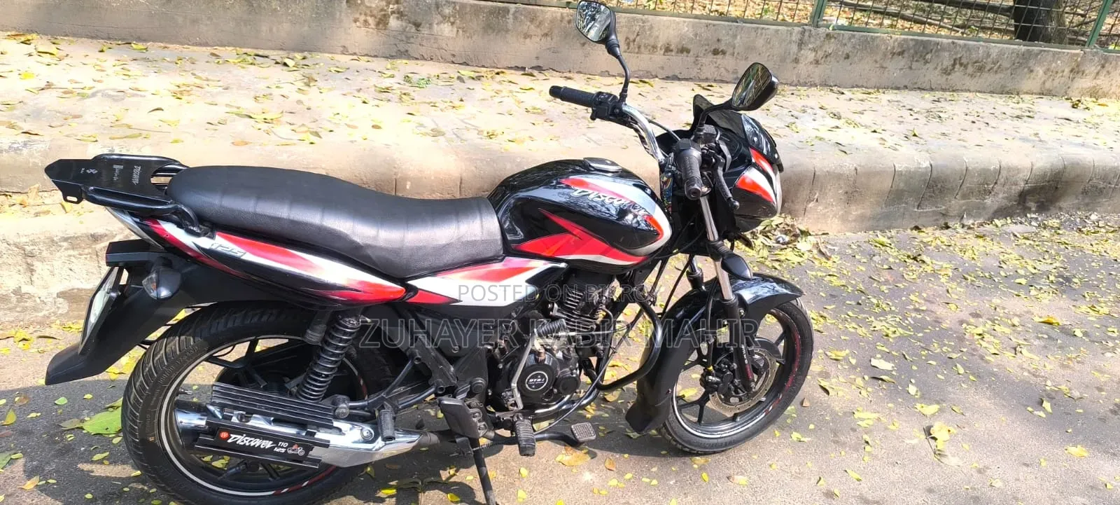 Bajaj Discover 125 2022 Black