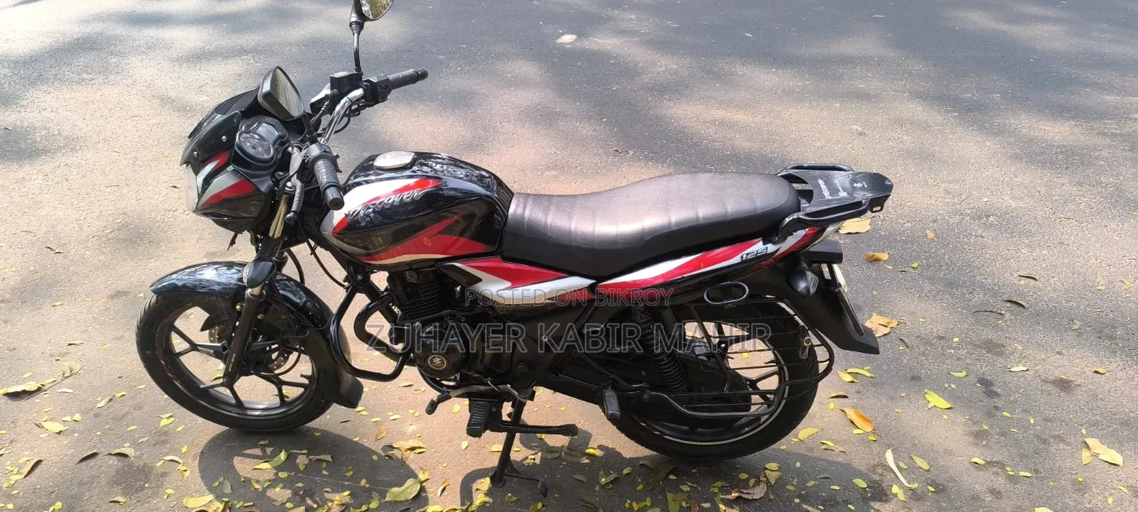 Bajaj Discover 125 2022 Black