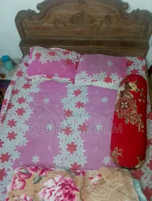 শিকন কাঠের খাট