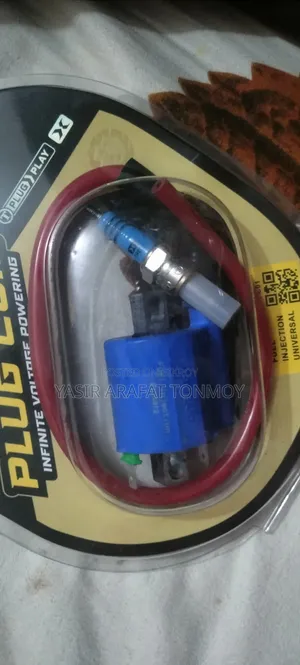 Tobaci Racing Coin and Tobaci Spark Plug
