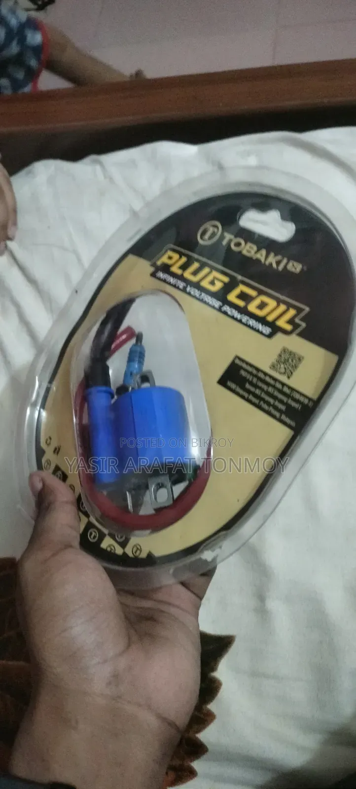 Tobaci Racing Coin and Tobaci Spark Plug