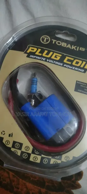 Tobaci Racing Coin and Tobaci Spark Plug