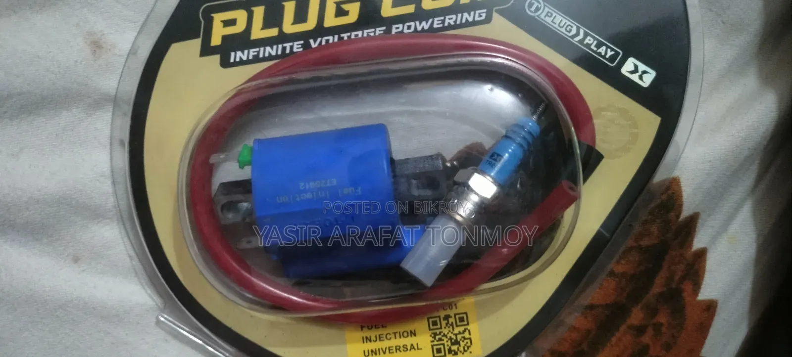 Tobaci Racing Coin and Tobaci Spark Plug