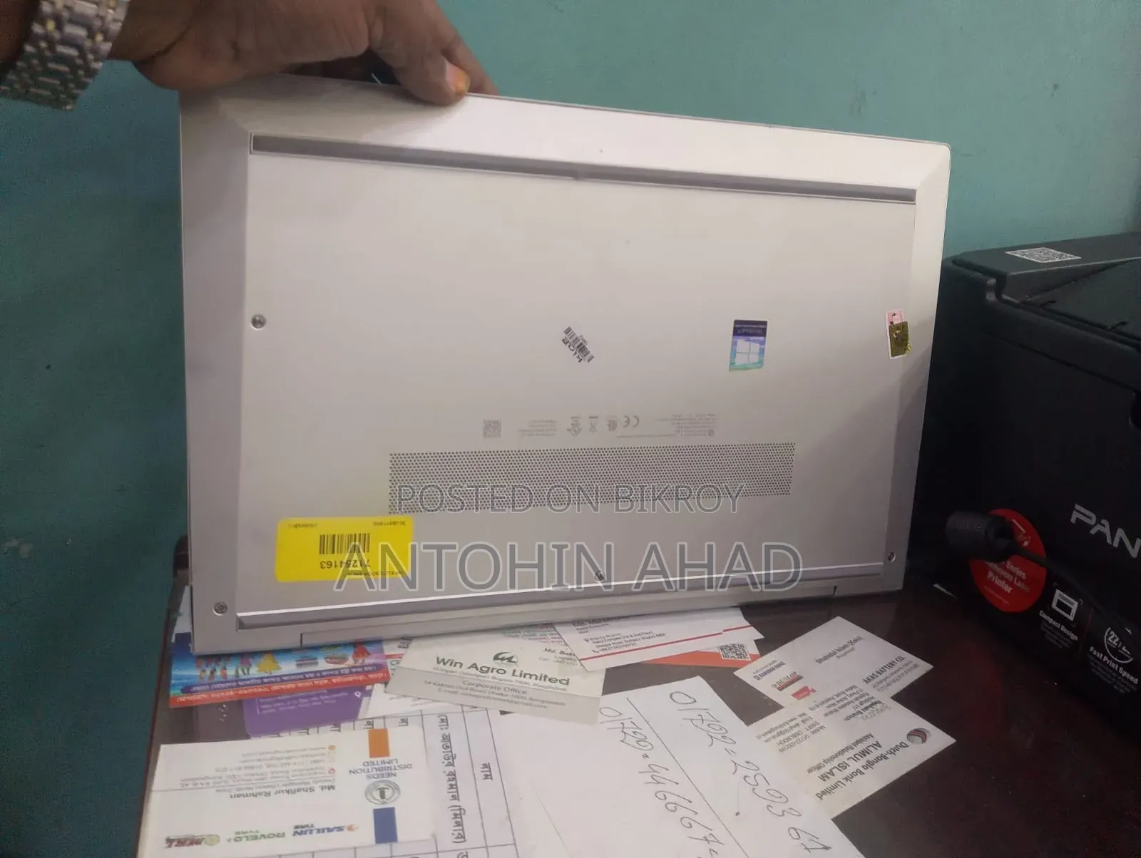 ল্যাপটপ এইচপি এলিটবুক ৮৪০ জি৭ ৮জিবি ইন্টেল কোর আই৫ এসএসডি ২৫৬জিবি