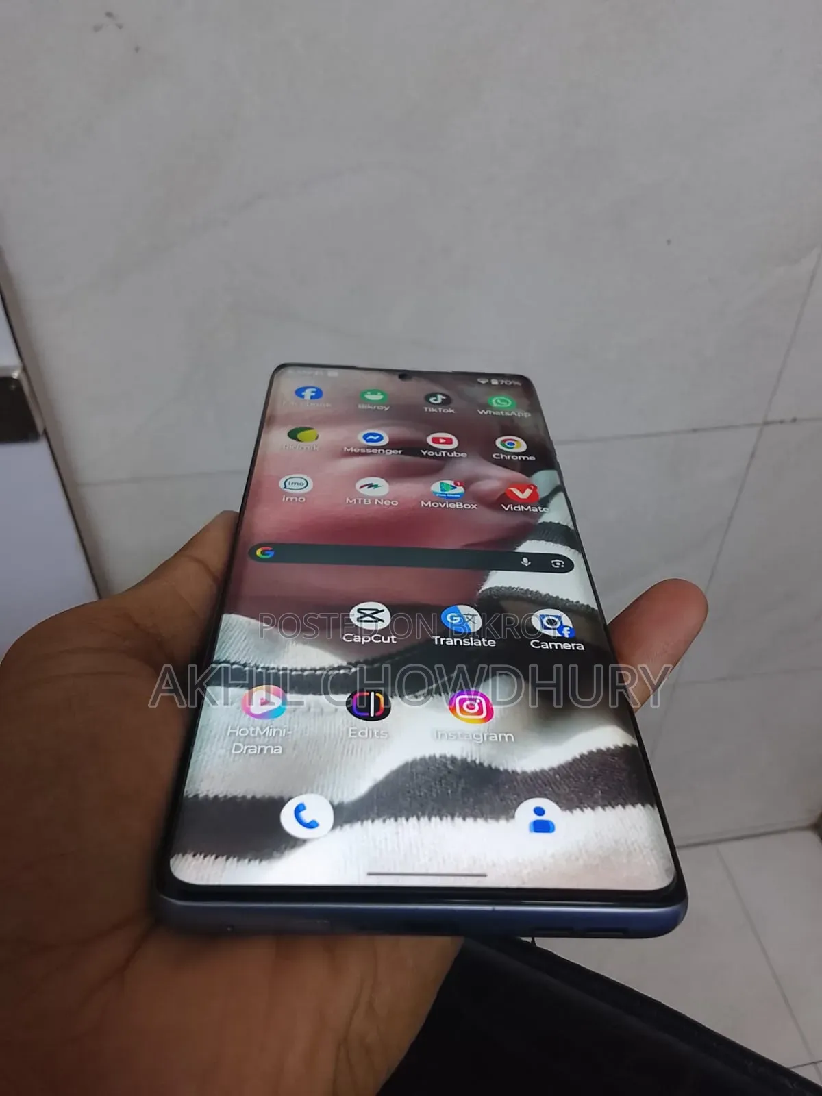 Motorola Edge 50 Fusion 128 GB White