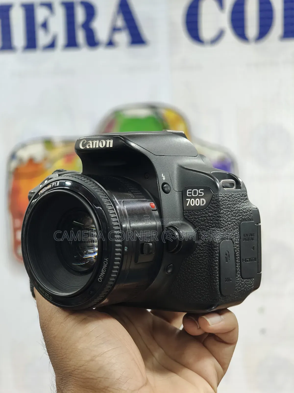 Canon 700D+50mm Yn F1.8
