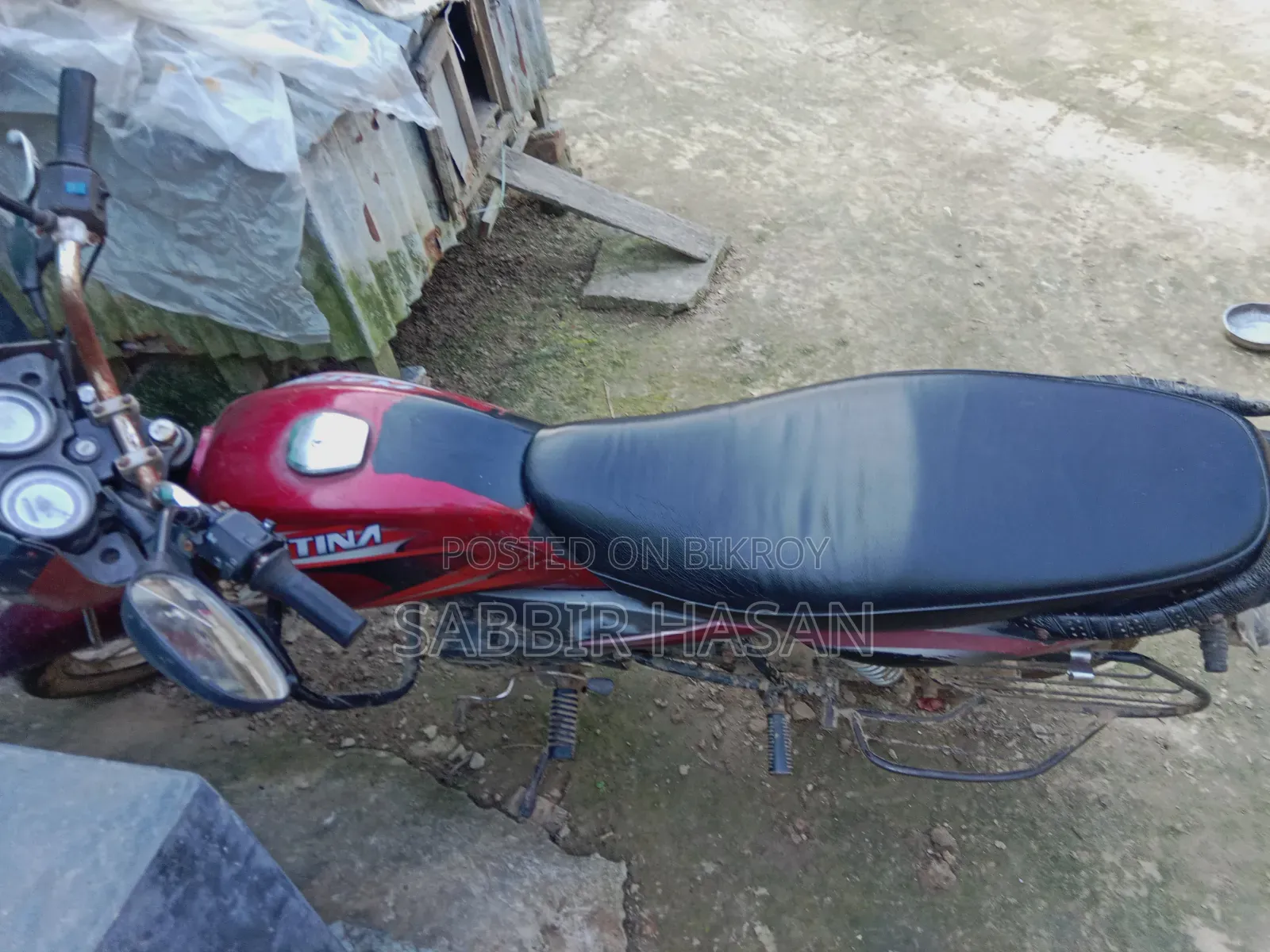 Bajaj Platina 110 2015 Red