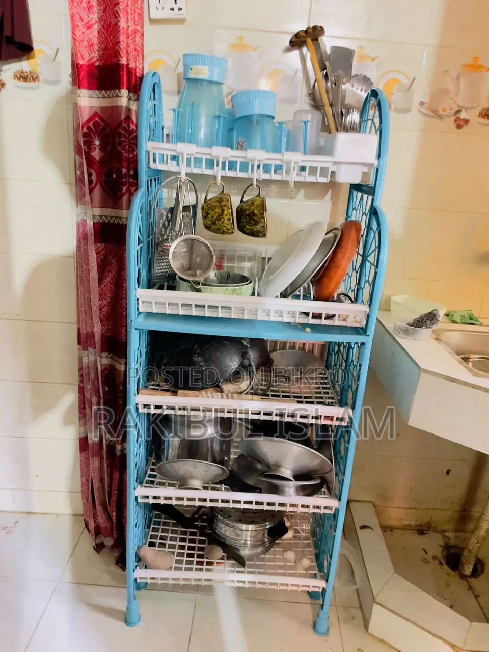 Double Bed 5/7 Feet Rack