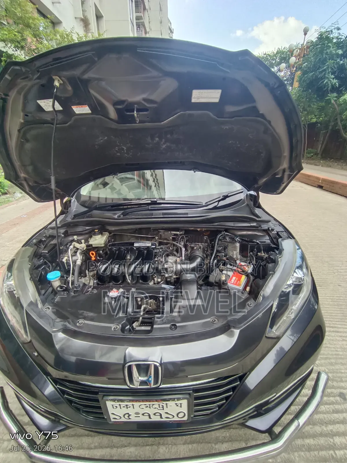 Honda Vezel 1.5 Hybrid Four-Wheel Drive 2014 Black