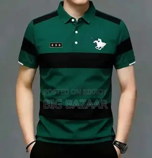 Striped Super Premium Half Sleeve Polo Shirts New Collection
