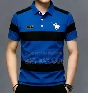 Striped Super Premium Half Sleeve Polo Shirts New Collection