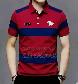 Striped Super Premium Half Sleeve Polo Shirts New Collection
