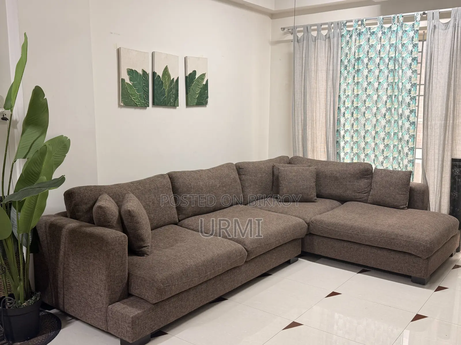 L Shaped Soft Cosy Sofa