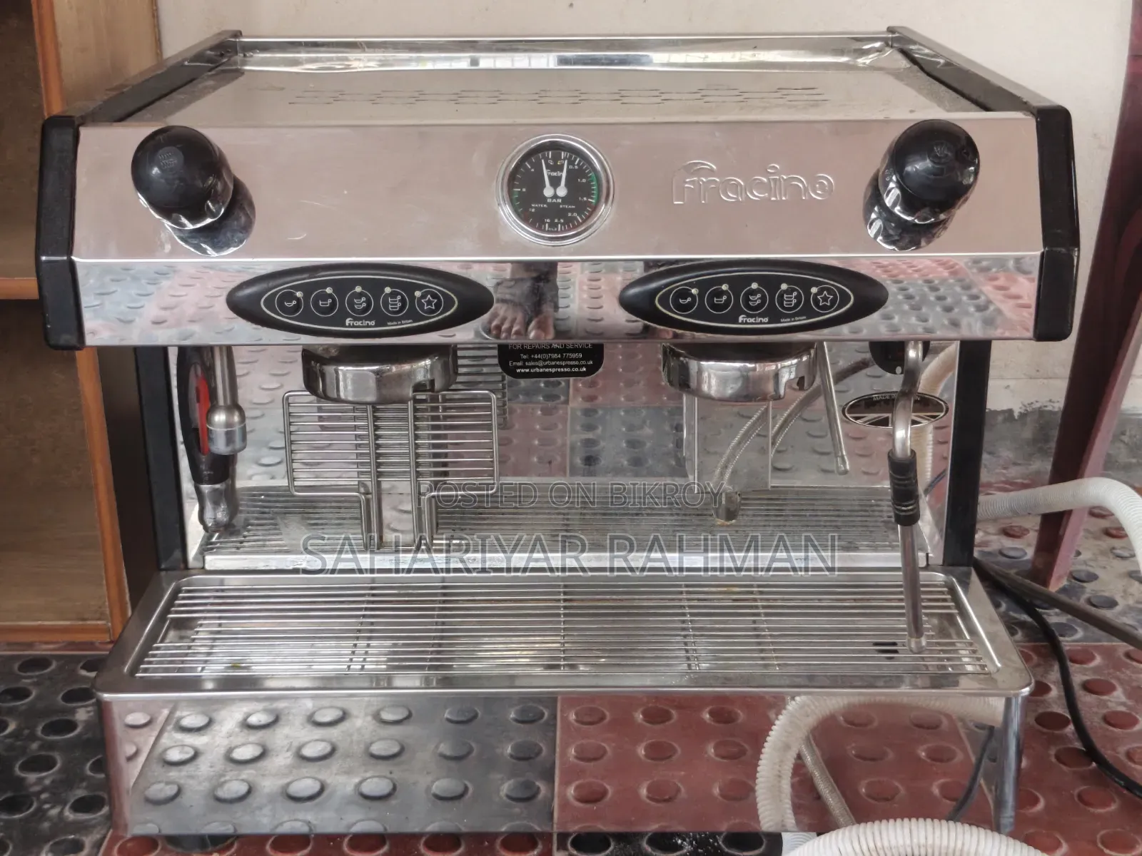 Fracino Bambino 2 Group Automatic Espresso Coffee Machine BAM2E