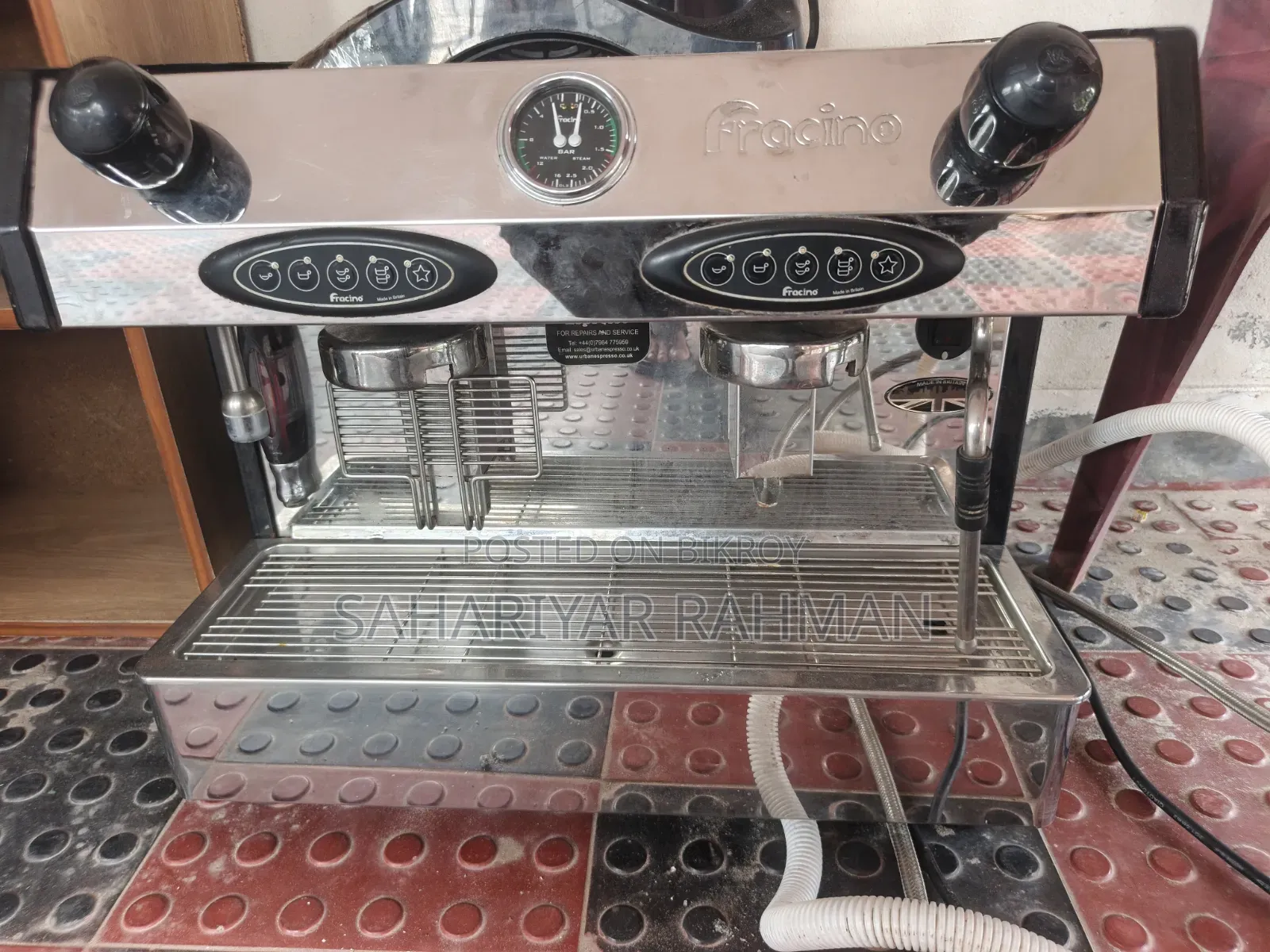 Fracino Bambino 2 Group Automatic Espresso Coffee Machine BAM2E