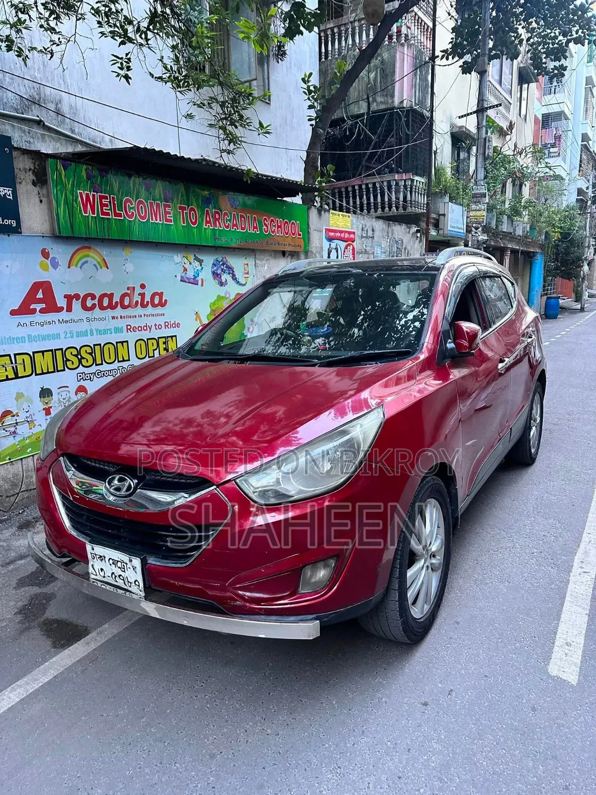 Hyundai Tucson 2011 Red