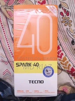 New Tecno Spark 40 128 GB Blue