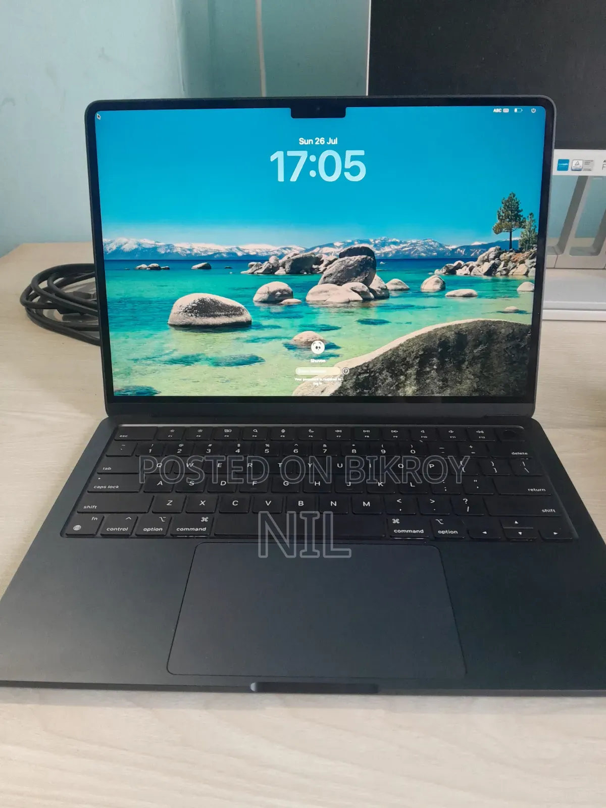 নতুন ল্যাপটপ Apple MacBook Air 2023 M2 16GB Apple M2 SSD 256GB