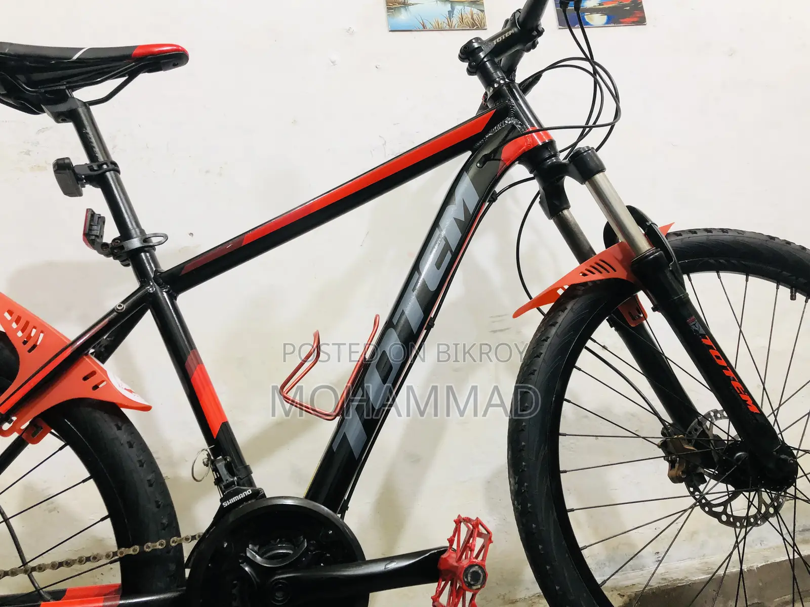 টোটেম কাস্টম বিল্ড সাইকেল ২৭" অ্যালুমিনিয়াম ফ্রেশ কন্ডিশন