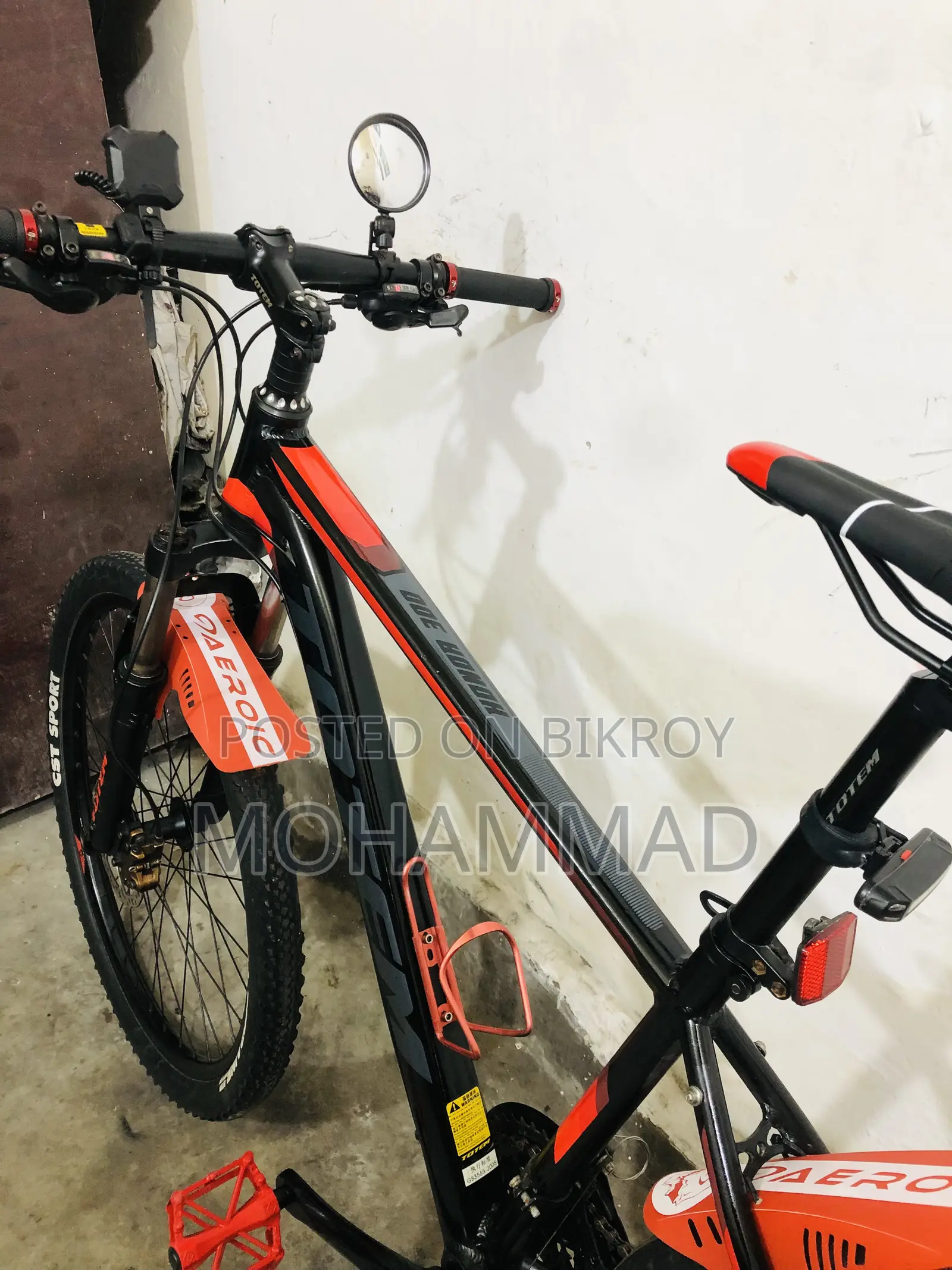টোটেম কাস্টম বিল্ড সাইকেল ২৭" অ্যালুমিনিয়াম ফ্রেশ কন্ডিশন
