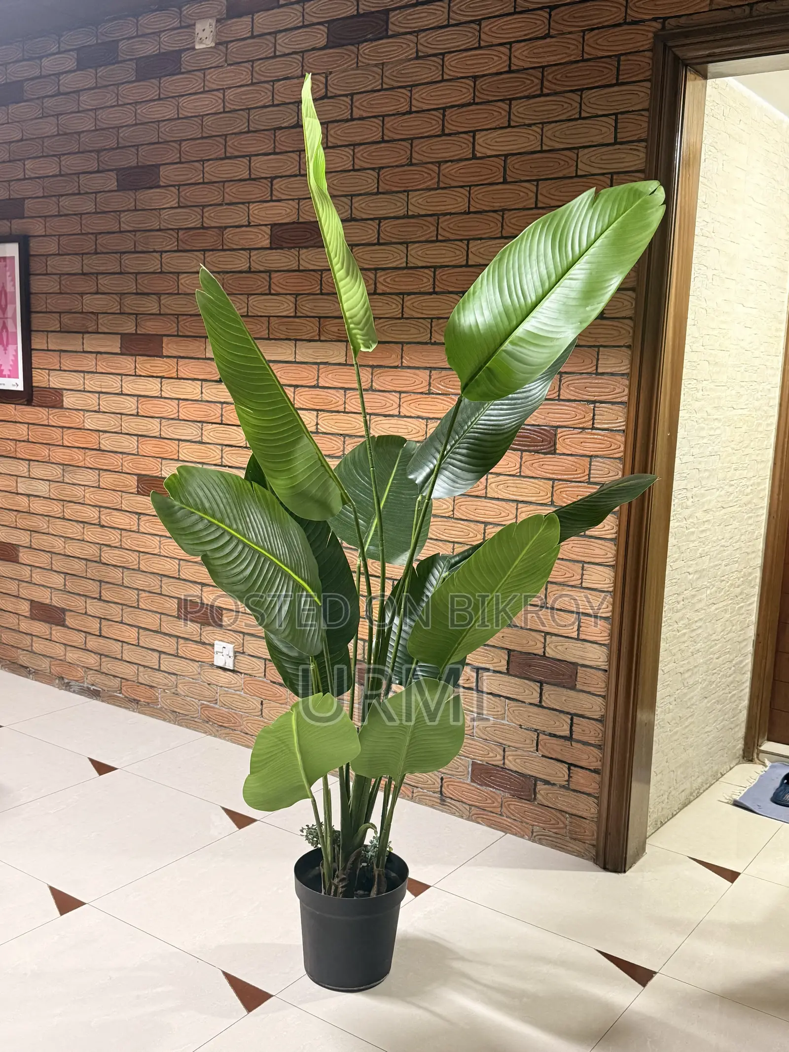 Artificial Plastic Decorative Banana Tree