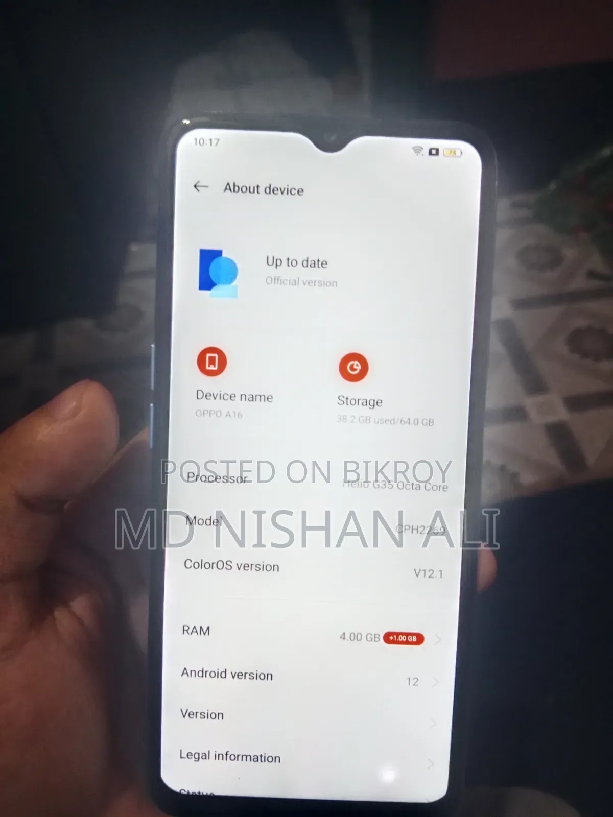 Oppo A16 64 GB Purple