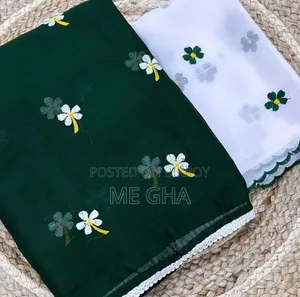 Georgette Saree With Blouse Piece