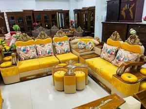 Corner Sofa 5 Seat With Cushions