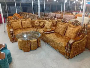 Corner Sofa 5 Seat With Cushions