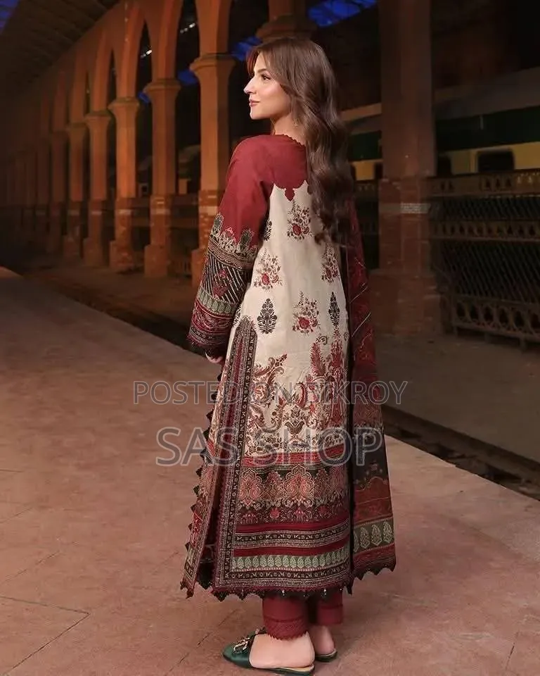Digital Printed 3 Piece Set Fabric